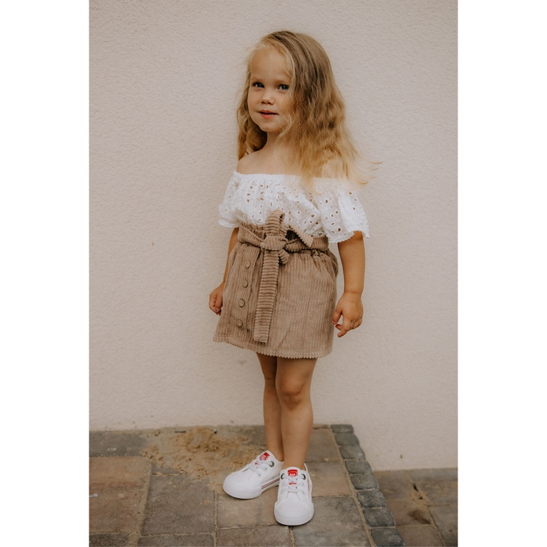 Zapatillas sin cordones Big Star JJ374165 blancas blanco blanco 2