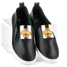 Zapatillas negras de mujer negro 1