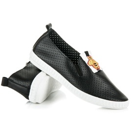 Zapatillas negras de mujer negro 5