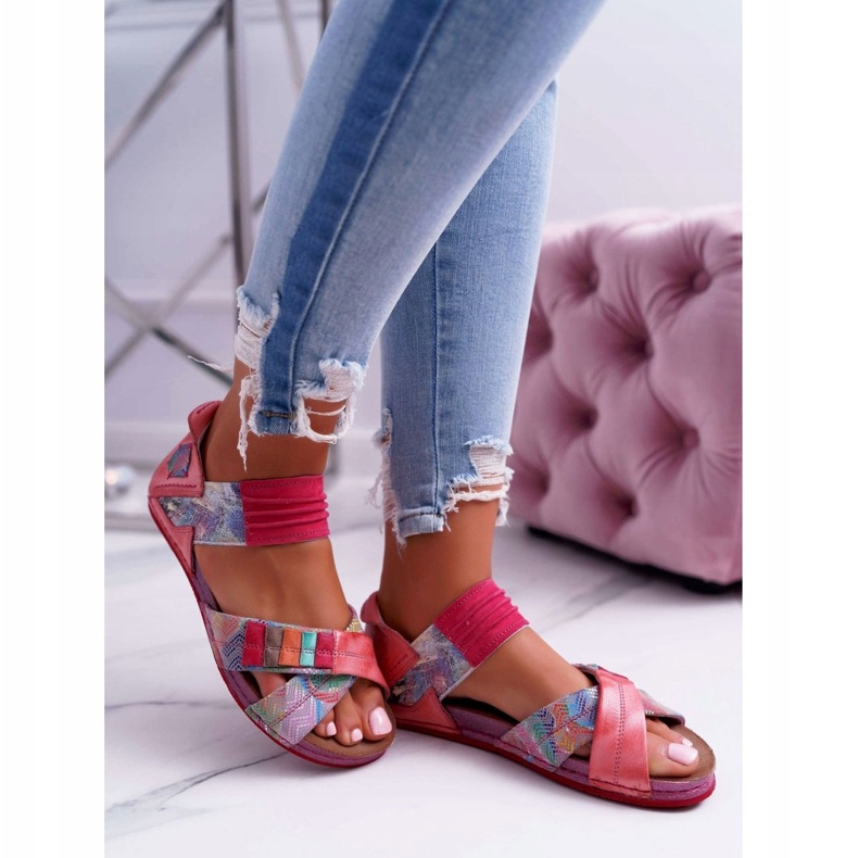 Sandalias Mujer Maciejka Rosa 03375 Piel rosado multicolor 3 Sandalias Mujer Maciejka Rosa 03375 Piel rosado multicolor 3