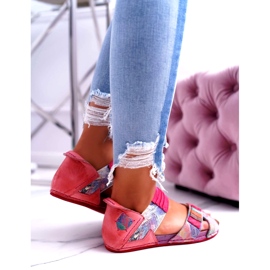 Sandalias Mujer Maciejka Rosa 03375 Piel rosado multicolor 2