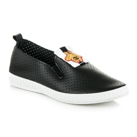 Zapatillas negras de mujer negro 3