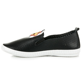 Zapatillas negras de mujer negro 4