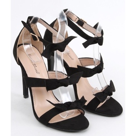 Sandalias tacón Celestia Negras negro 3