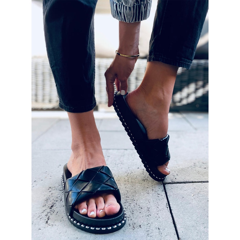 Pantuflas de mujer Sunny Black negro 1