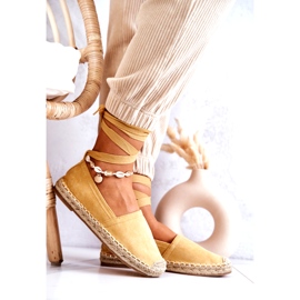 FB1 Alpargatas Amarillas Ismanne Ante Atadas amarillo 3