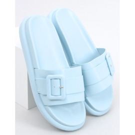 Pantuflas mujer Alana Azul 2