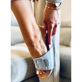 Babuchas Priya Azul suela de corcho 1 Babuchas Priya Azul suela de corcho 1