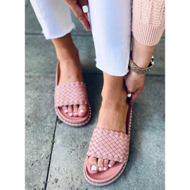 Zapatillas casa mujer Edna Rosa rosado 4