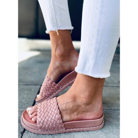 Zapatillas casa mujer Edna Rosa rosado 3