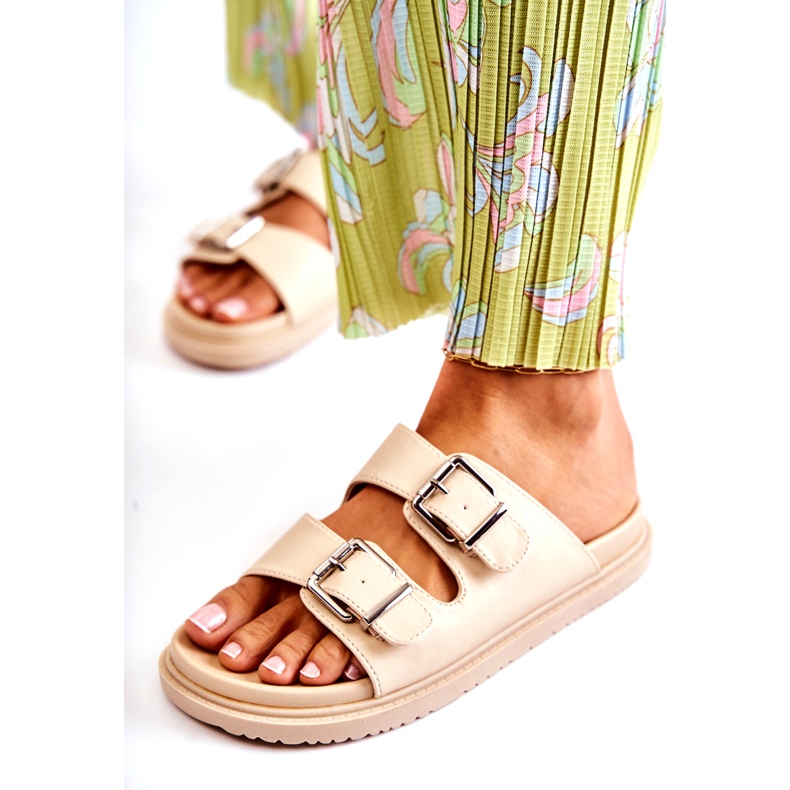 PJ1 Zapatillas clásicas de mujer en beige Weston 2