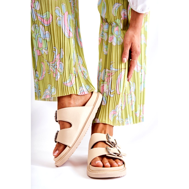 PJ1 Zapatillas clásicas de mujer en beige Weston 3