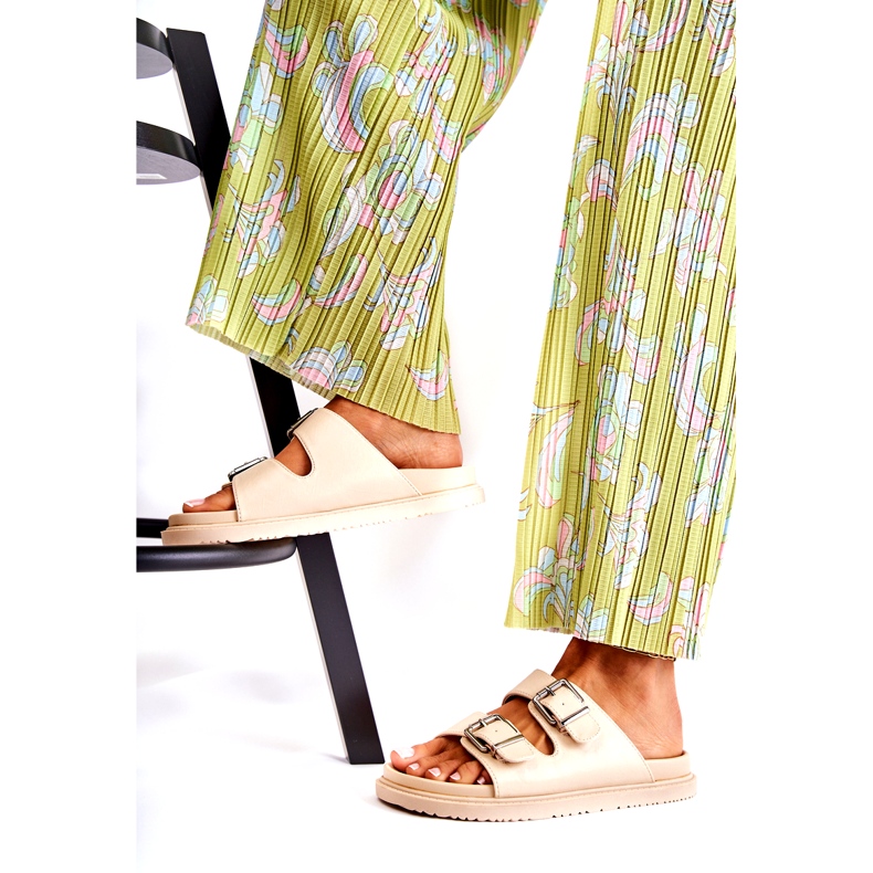 PJ1 Zapatillas clásicas de mujer en beige Weston 4