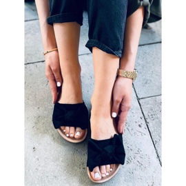 Chanclas de corcho negro Kiara 1