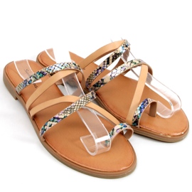 Pantuflas mujer Nigella Beige 5