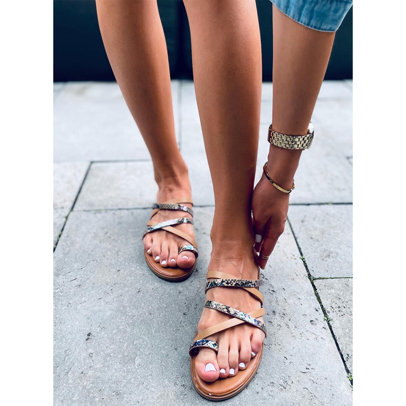 Pantuflas mujer Nigella Beige 1