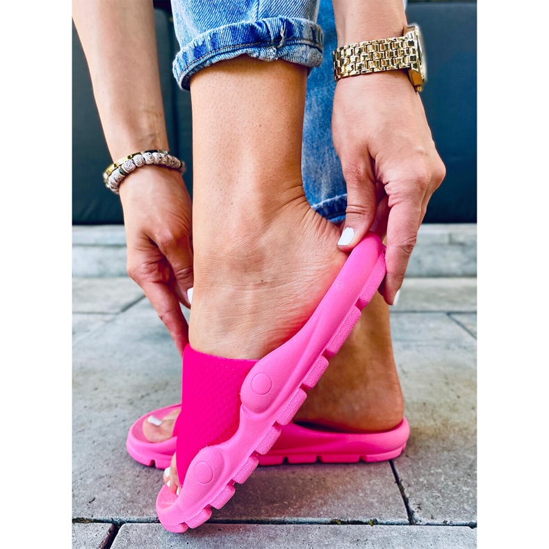 Pantuflas Mujer Wind Fucsia rosa 2
