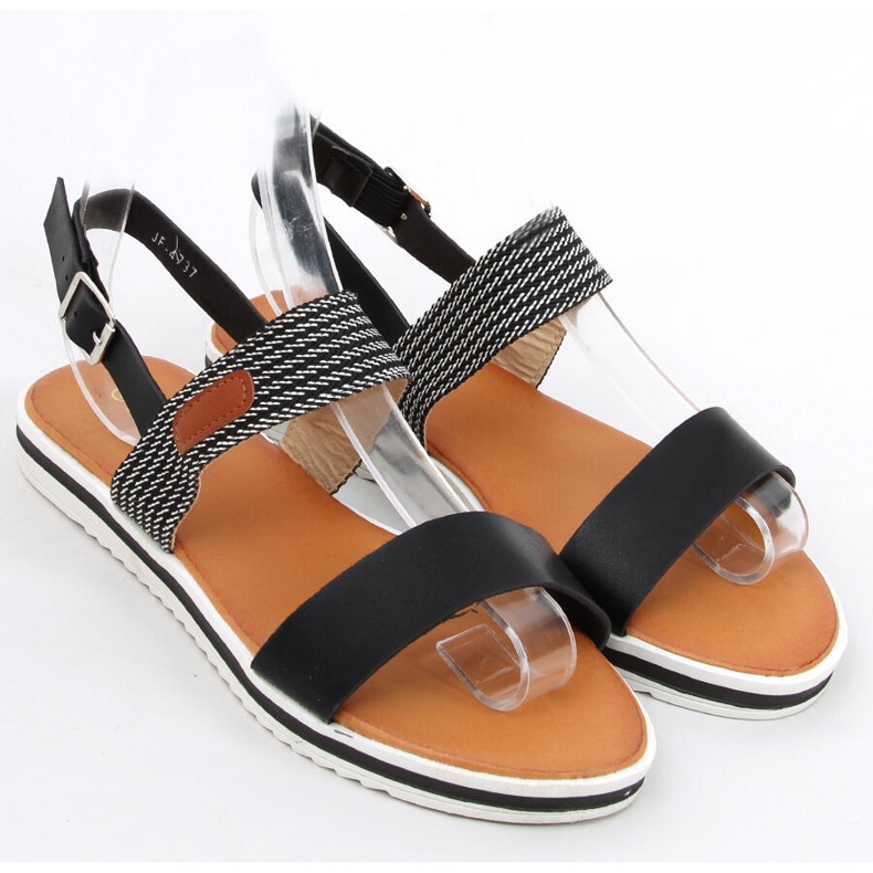 BM Sandalias mujer Tracy Negras negro 1