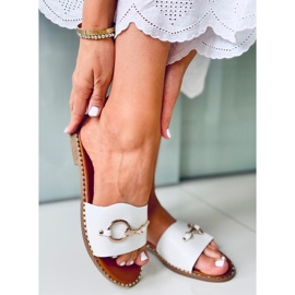 Zapatillas casa mujer Kettle Blanco 3