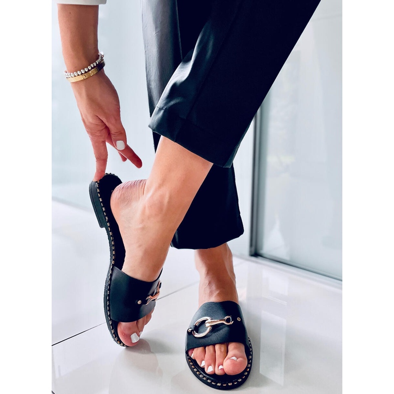 Zapatillas casa mujer Kettle Negras negro 2