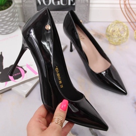 Salón negro Vinceza stiletto 2