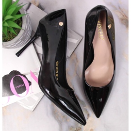 Salón negro Vinceza stiletto 1