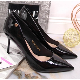 Salón negro Vinceza stiletto 3