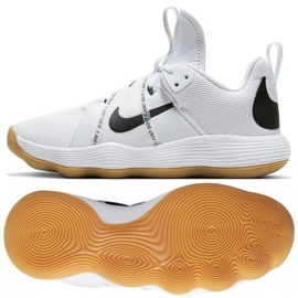 Zapatillas de voleibol Nike React HyperSet CI2955100-S blanco blanco 1 Zapatillas de voleibol Nike React HyperSet CI2955100-S blanco blanco 1