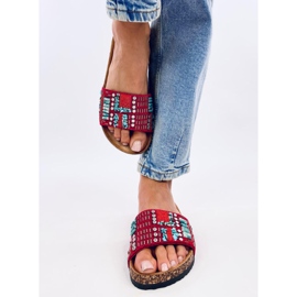 Babucha Taida Corcho Rojo 1 Babucha Taida Corcho Rojo 1