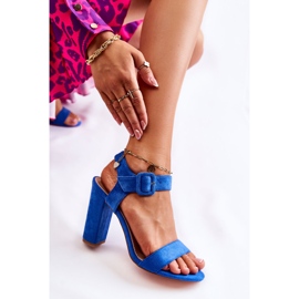 WT1 Sandalias Nelia Clásica Ante Azul 8