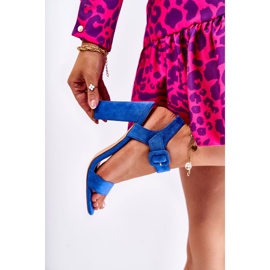 WT1 Sandalias Nelia Clásica Ante Azul 5