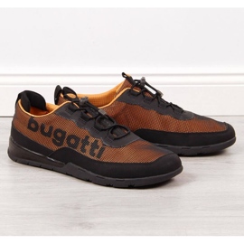 Deportivas negras y naranjas Bugatti M JJ153032 negro multicolor 1
