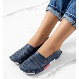 Mocasín azul marino Piron 1
