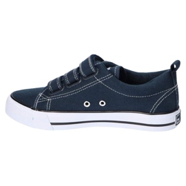 Deportivas American Club LH59/22 azul marino con velcros 3