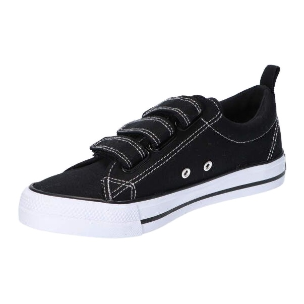 American Club Zapatillas negras americanas LH60/22 con velcro negro 3
