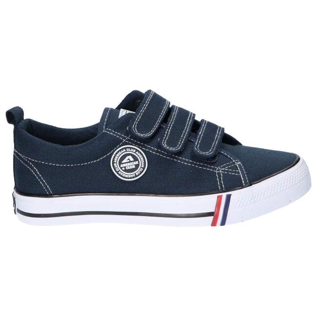 American Club Zapatillas deportivas americanas LH60/22 con velcro azul 3