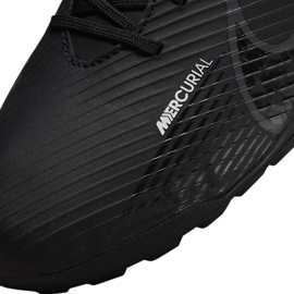 Nike Mercurial Vapor 15 Club Tf M DJ5968 001 zapatos de fútbol negro negro 5