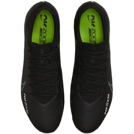 Nike Zoom Mercurial Vapor 15 Pro Fg M DJ5603 001 zapatos de fútbol negro negro 2