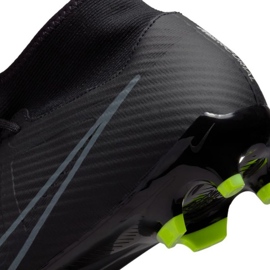Nike Zoom Mercurial 9 Superfly Academy FG / MG M DJ5625 001 zapatos de fútbol negro 5