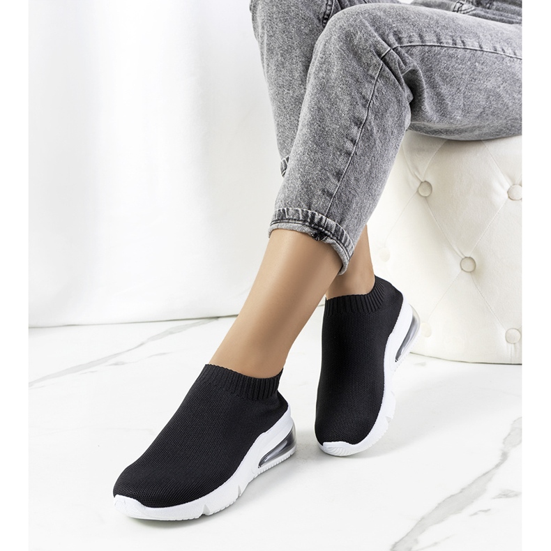 Zapatillas negras de Trudy negro 1