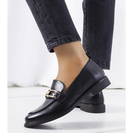 Mocasines negros Neder de mujer 2