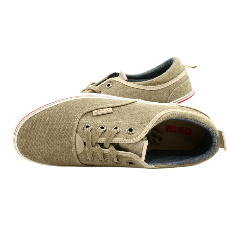 Zapatillas de Hombre Big Star FF174069 Beige 4
