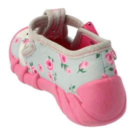 Calzado infantil befado 110P425 rosado gris 1