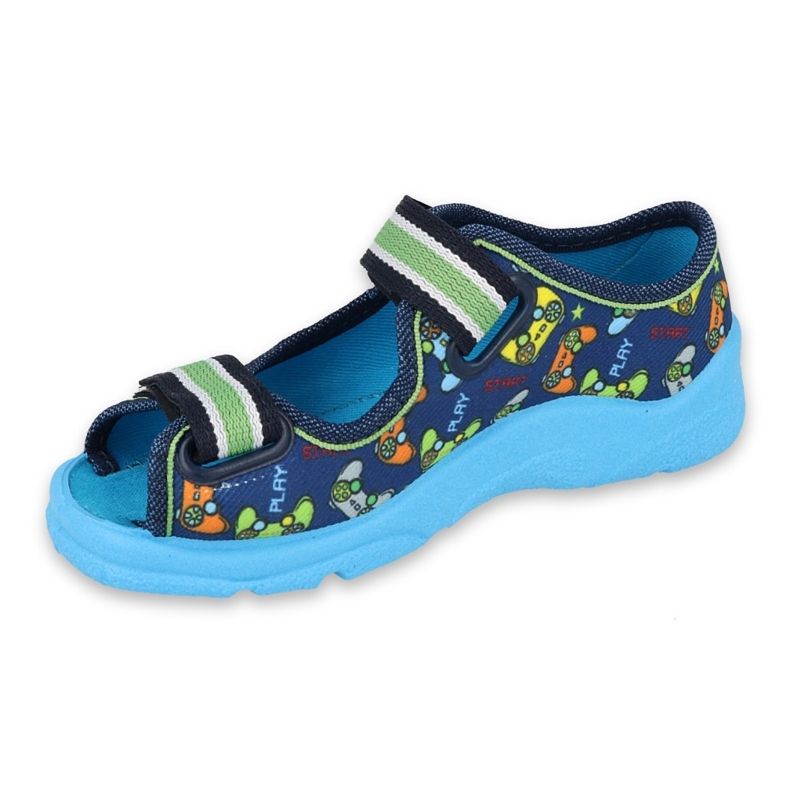Zapatillas para niños de Befado 969x160 azul 2