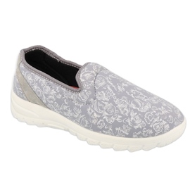 Dr.ORTO Befado deportivo de mujer 517D021 gris con estampados blancos 2