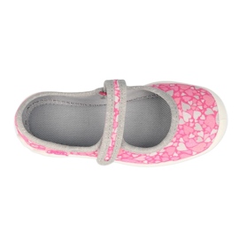 Zapatos befado niño 114Y476 rosa gris 1