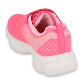 Zapatos de befado de colores para jóvenes 516Q119 rosado 1