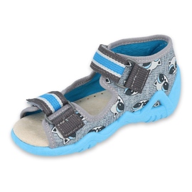 Calzado infantil befado amarillo 350P022 azul 1