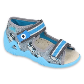 Calzado infantil befado amarillo 350P022 azul 4