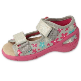 Zapatos befado niño pu 065P175 rosado gris 1 Zapatos befado niño pu 065P175 rosado gris 1